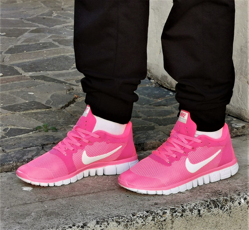 Кросівки Nike Free 3.0 Сіточка Жіночі Найк Літні Рожеві Мокасини (розміри: 38,39,40) Дніпро - фото 10