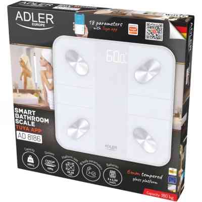 Ваги Adler AD 8186 white (AD8186W) Вінниця