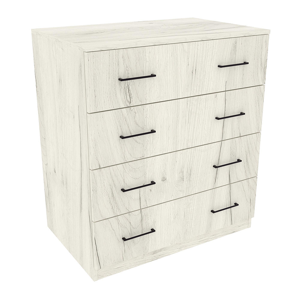 Комод Tetris Т-7, Дуб Крафт Білий, 800/518/900 Львів - фото 1