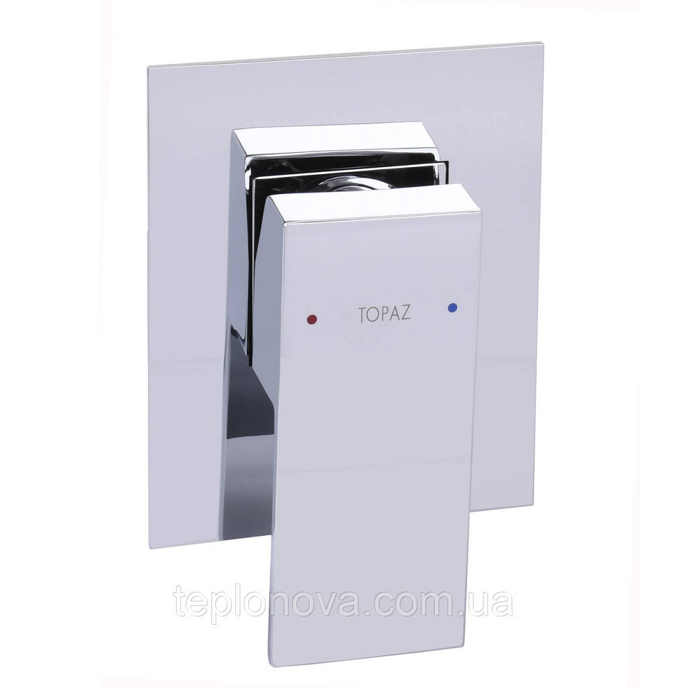 Змішувач для душу вбудований TOPAZ ODISS TO-18105-H66 на один вихід, без душового комплекту Чернівці - фото 1