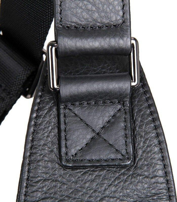 Сумка чоловіча Чорна (Vintage) Київ - фото 4