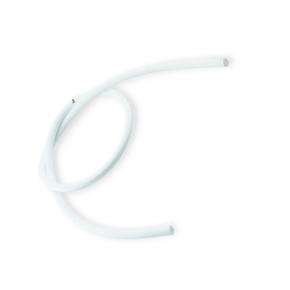 Шланг трамблера 2101-2107, 2121, 1102, 2108, 2109, 21099, Москвич (6 мм) (силикон, белый) вакуума Мукачево - изображение 1