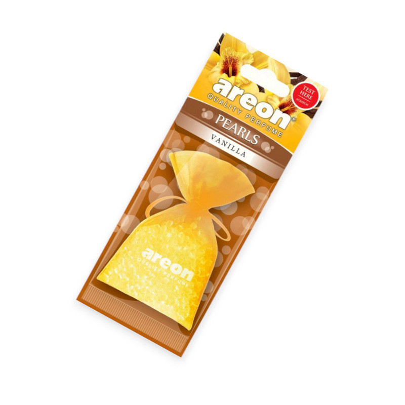 Ароматизатор на дзеркало сухий мішечок areon pearls "vanilla" Мукачево - фото 1