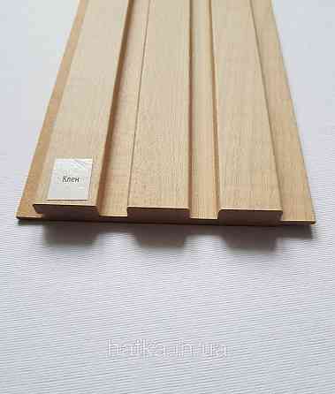 Стеновая реечная панель МДФ 117х12х2800 мм Клен СП12117-16 Киев