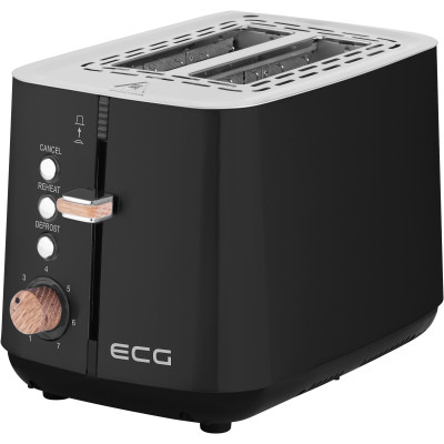 Тостер ECG ST 2768 Timber Black Винница - изображение 9