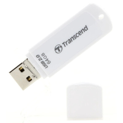 USB флеш накопитель Transcend 64Gb JetFlash 370 (TS64GJF370) Винница - изображение 1