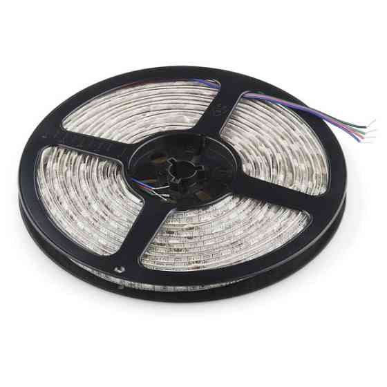 Гнучка світлодіодна стрічка 300 SMD 3528, 5 м, 24 V, 8 мм*2,7 мм, вологостійка, зелена Харків