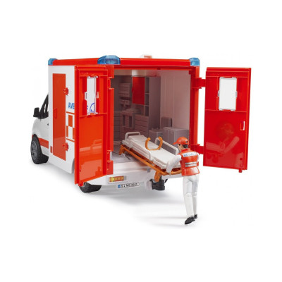 Спецтехніка Bruder МВ Sprinter Швидка допомога 1:16 (02676) Вінниця - фото 3