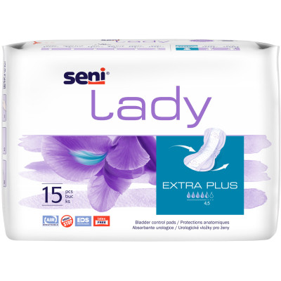 Урологические прокладки Seni Lady Extra Plus 15 шт. (5900516699130) Винница - изображение 1
