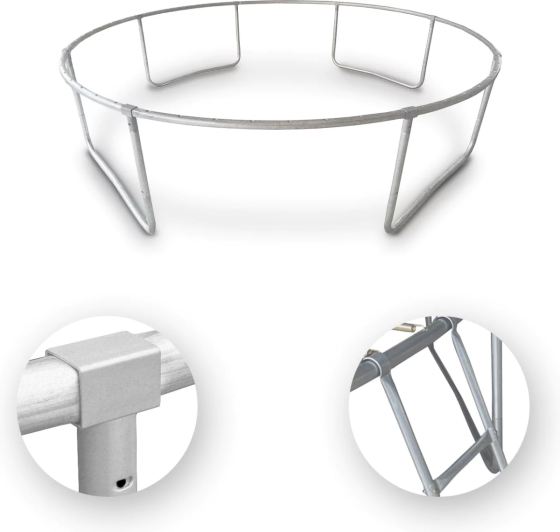 Батут OUTTEC Inside Net з внутрішньою сіткою 12 футів 374 см чорний Київ