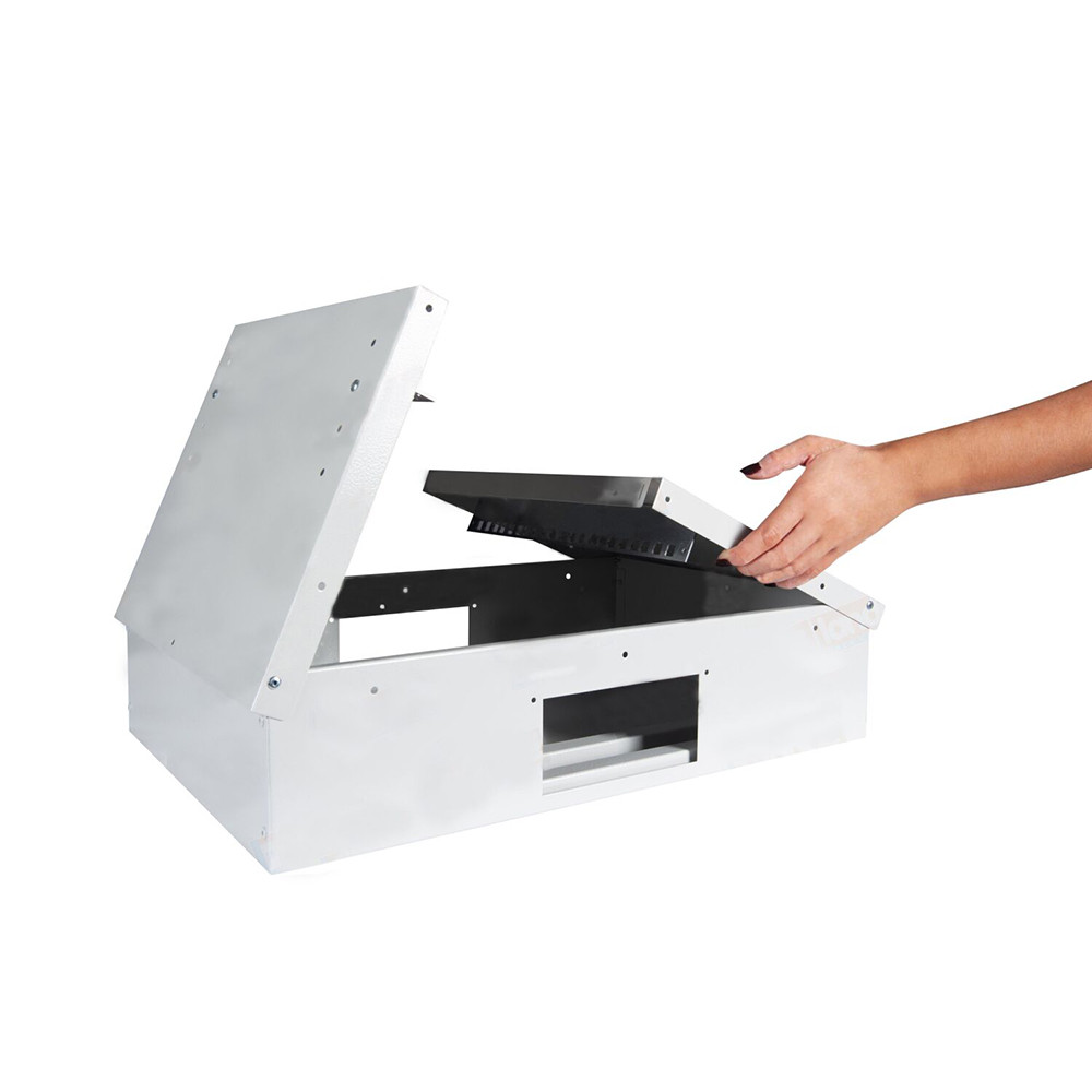 Шафа серверна Hypernet 7U 540 x 400 WMNC-40-7U-SOHO-FLAT для мережевого обладнання Київ - фото 4