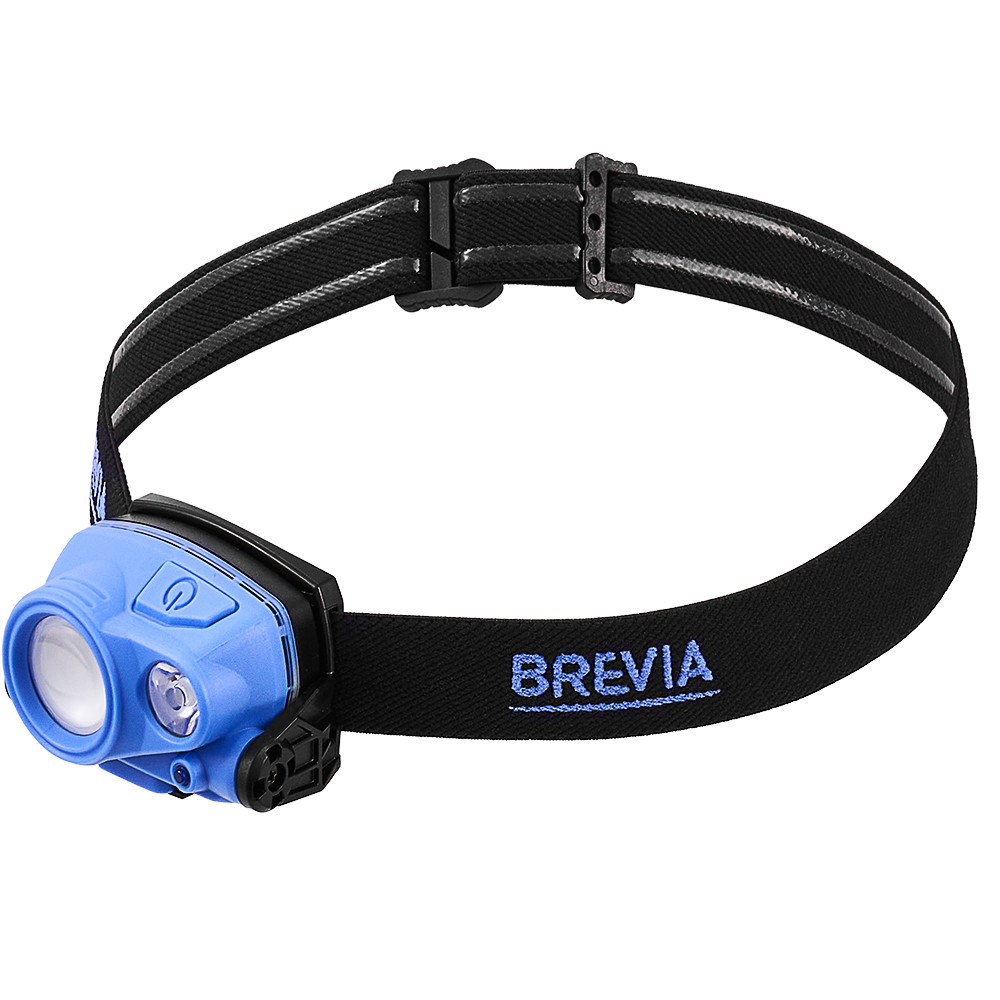 Ліхтар налобний Brevia 400Lm+200Lm, 3W+3W COB, 1200mAh Львів - фото 2