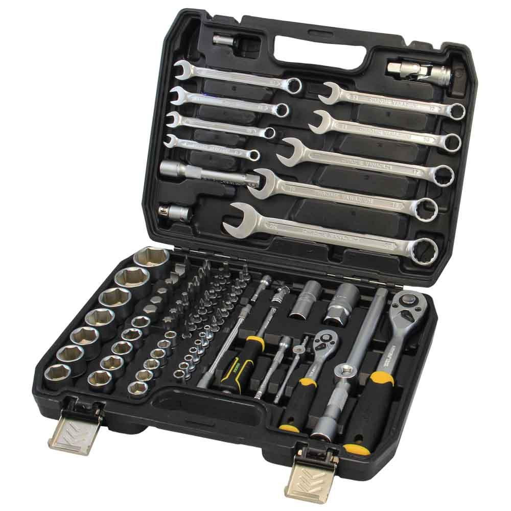 Набір насадок торцевих і біт 1/4", 1/2" 82 шт CrV mid SIGMA (6001551) Київ - фото 1