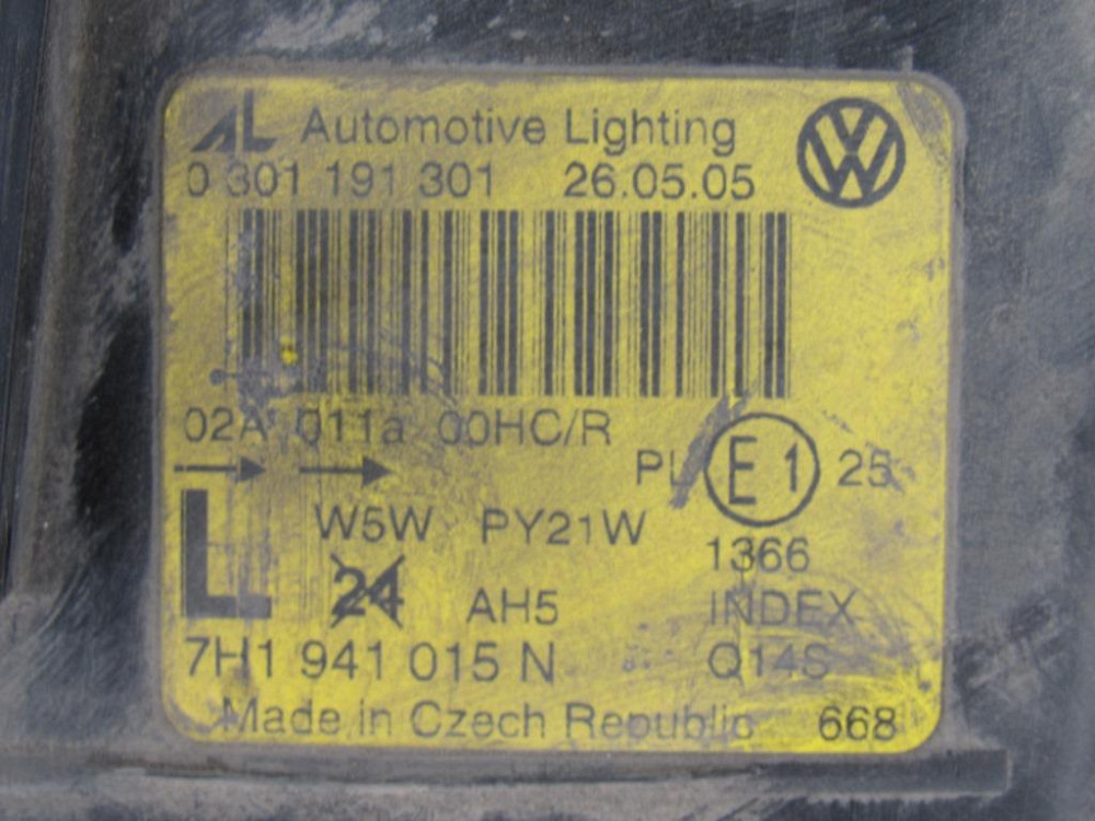 Фара ліва VW T5 2004-2010 Ковель - фото 2