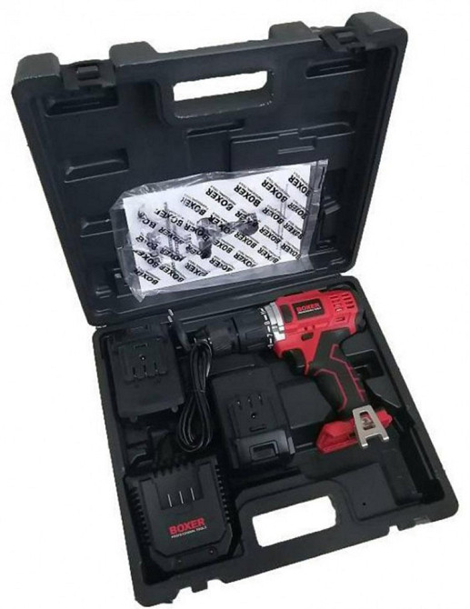 SR-151 Акумуляторний Шуруповерт 24В 1500 об/хв 2 АКБ Li-Ion + 13 аксесуарів для дому та роботи Одеса - фото 5