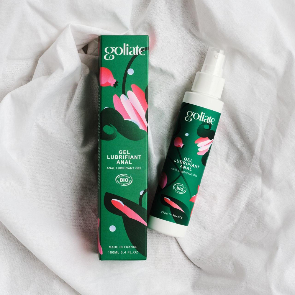 Анальний лубрикант Goliate Gel Lubrifiant Anal 100 мл, розслаблювальний, веган-френдлі Sex Aura Київ - фото 5