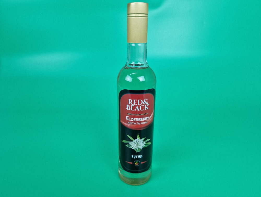 Сироп Red&Black Бузина, 0,7 л (1 шт.) Харків - фото 1