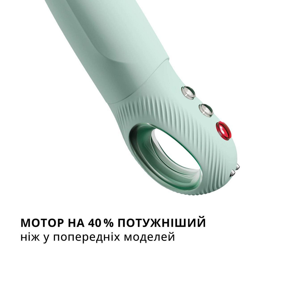 Пульсатор для точки G Fun Factory STRONIC G FORTE sage green, 8 режимів, суперпотужний Sex Aura Київ - фото 5