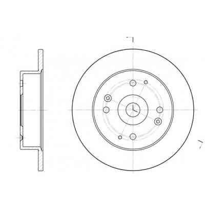 Гальмівний диск REMSA 6448.00 Вінниця