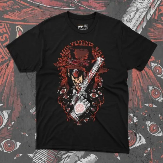 Футболка для подростка мальчика с принтом Хелсінг 2 Размер 160 Anime10123 Днепр