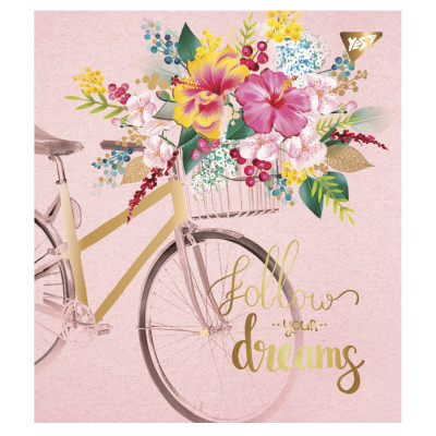 Тетрадь Yes А5 Follow your dreams 24 листов клетка (766842) Винница - изображение 3