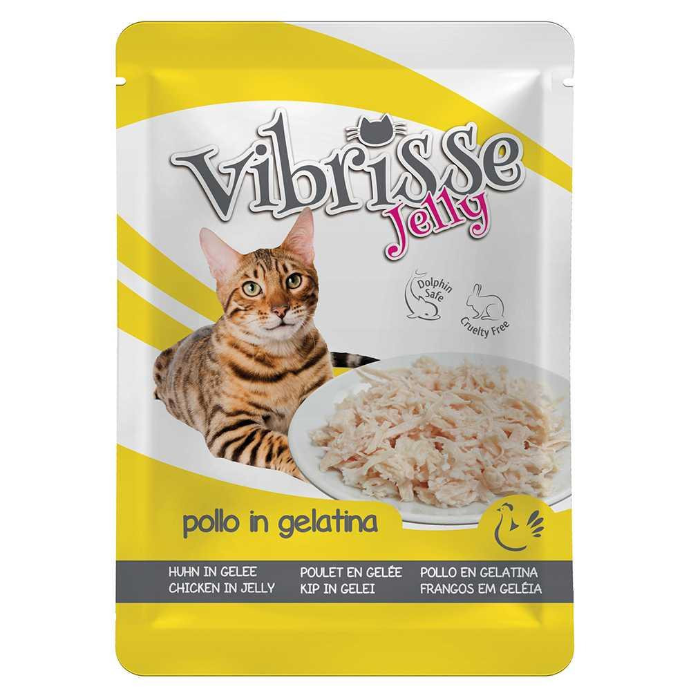 Croci Vibrisse (Кроки Вібрис) вологий корм для котів з курячим філе в желе 70 г х 18 шт. Запоріжжя - фото 1