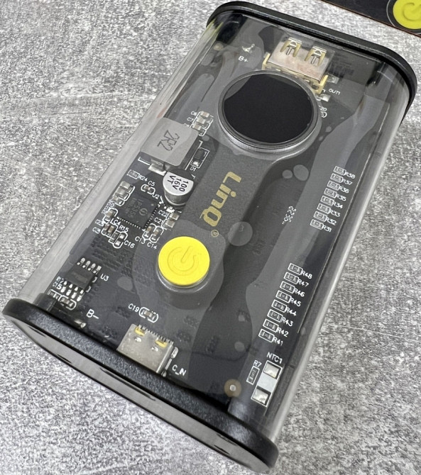 Повербанк 16000 мАч прозрачный. Киев - изображение 1