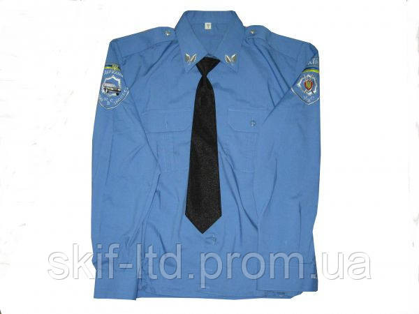 Сорочка формена вищого начальницького складу міліції (пошита з високоякісного бавовни) Київ - фото 1