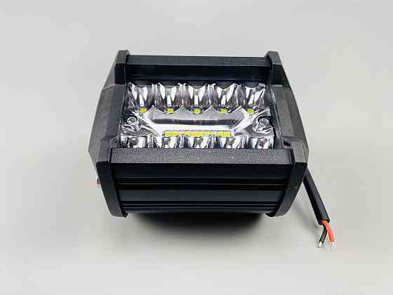 Фара світлодіодна LED прямокутна 60W (20 діодів), робоче світло для автомобіля Мукачево