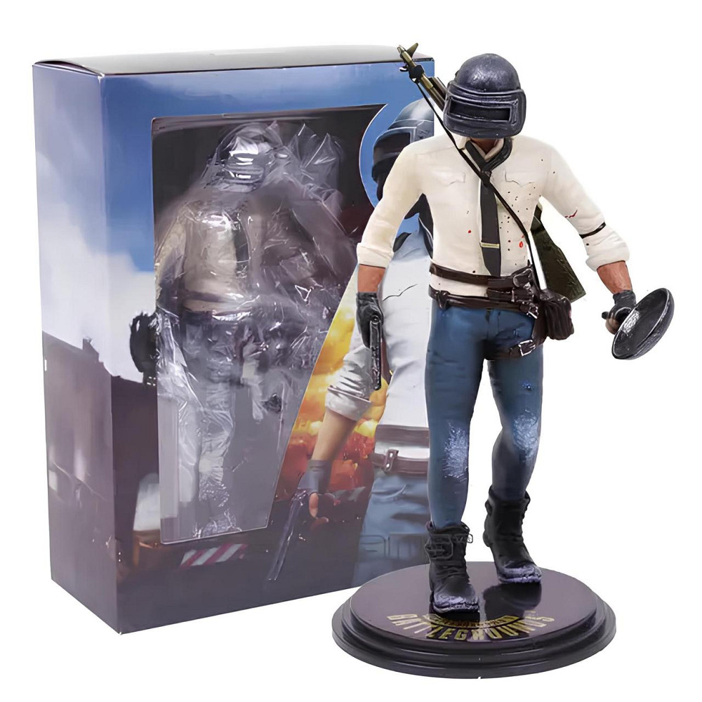 Фігурка PUBG RESTEQ — екшн-фігурка з гри PlayerUnknown's Battlegrounds, 17 см, з аксесуарами, подарункова коробка Київ - фото 1