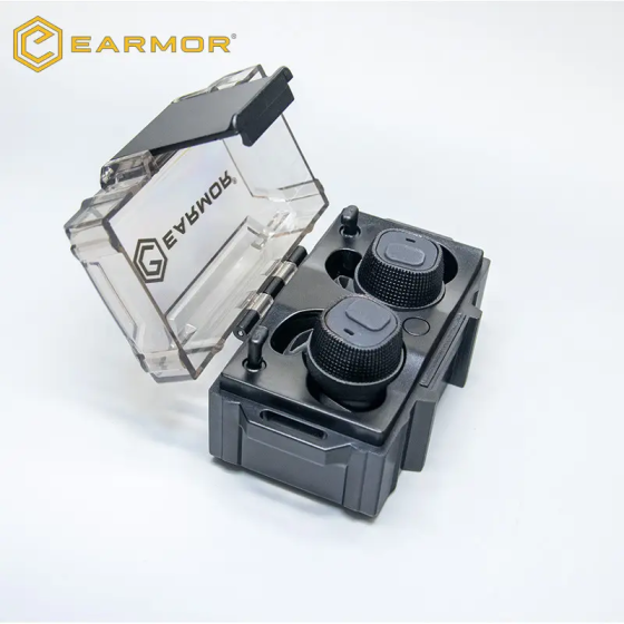 Активні беруші для стрільби Earmor М20 електронні Чорний Вінниця