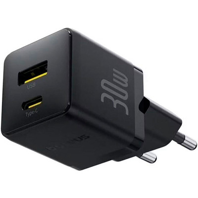 Зарядний пристрій Baseus Palm Fast Charger C+U 30W cluster black (P1011160A113-00) Вінниця - фото 2