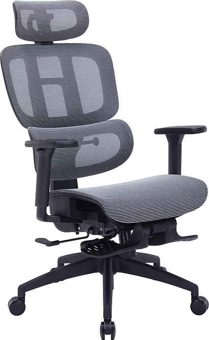 Крісло офісне Officepro Skyline Footrest Black/Dark Gray (OC750-B-DG-DG) ( 10681 ) Харків - фото 8