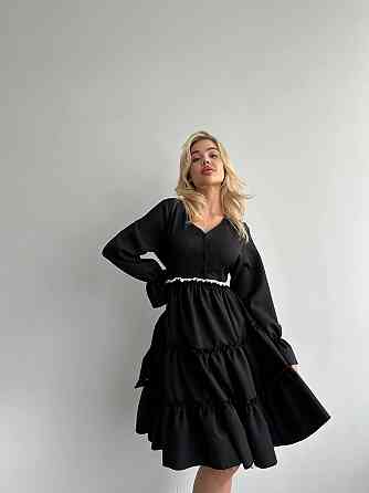 Жіноча базова приталенасукня костюмний креп Одеса