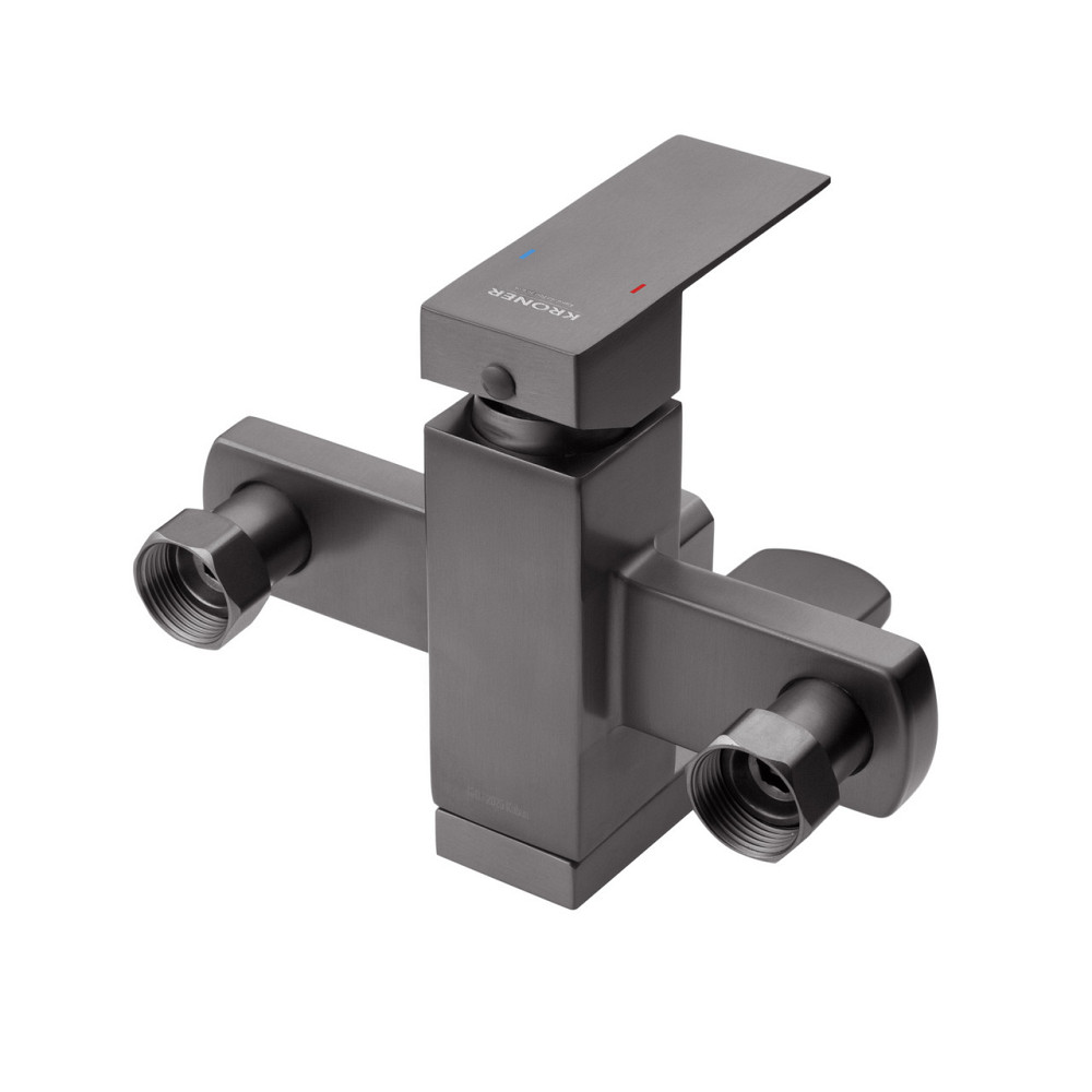 Смеситель для ванны Kroner KRP Edelstahl Kubus - PVD060 Киев - изображение 4