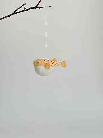 Мягкая фетровая игрушка краб ручной работы – безопасная развивающая игрушка Киев