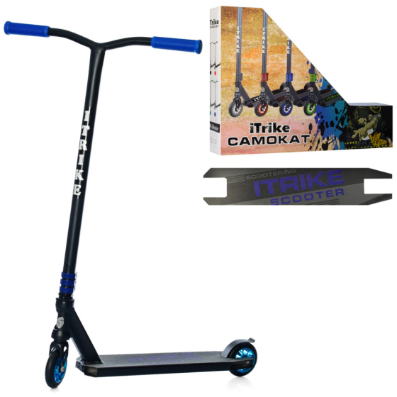 Самокат трюковий iTrike SR 2-068-1-BBL двоколісний Вінниця
