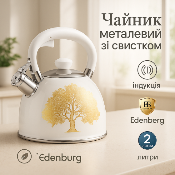 Современный чайник со свистком, Обычный чайник со свистком Качественный металлический AO-48 Львов