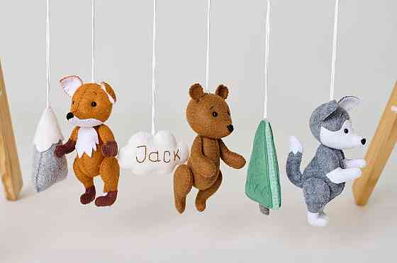 Набор игрушек-подвесок WooolyWool 
