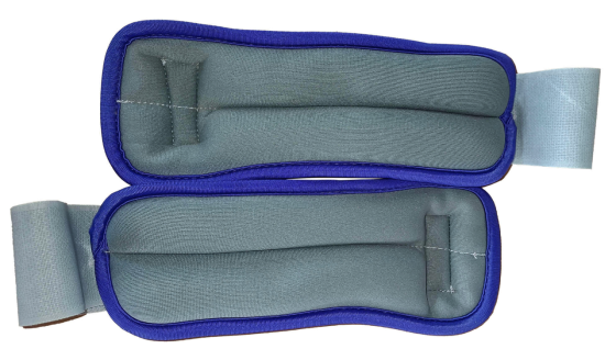 Обважнювачі York Fitness Soft для рук і ніг 2х0,5кг сірий Киев