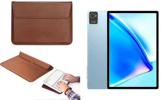 Чохол-конверт VitoCase для Oukitel OKT3, з функцією підставки для планшета Коричневий Київ