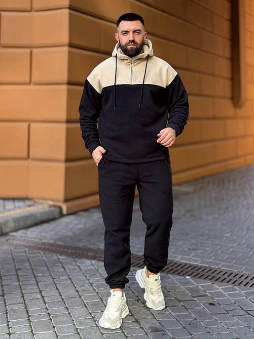 Чоловічий теплий костюм (двокольоровий) Одеса - фото 1