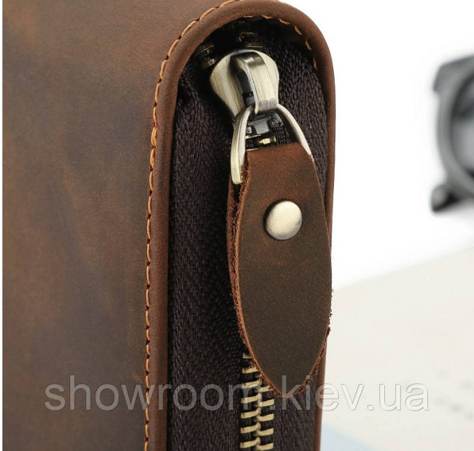 Мужской кожаный клатч Wild Leather (2122) Киев - изображение 4