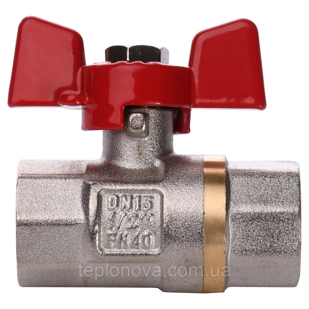 Кран шаровый прямой Q PROFESSIONAL 1/2″ ВВ КБ PN40 QP151 Черновцы - изображение 3