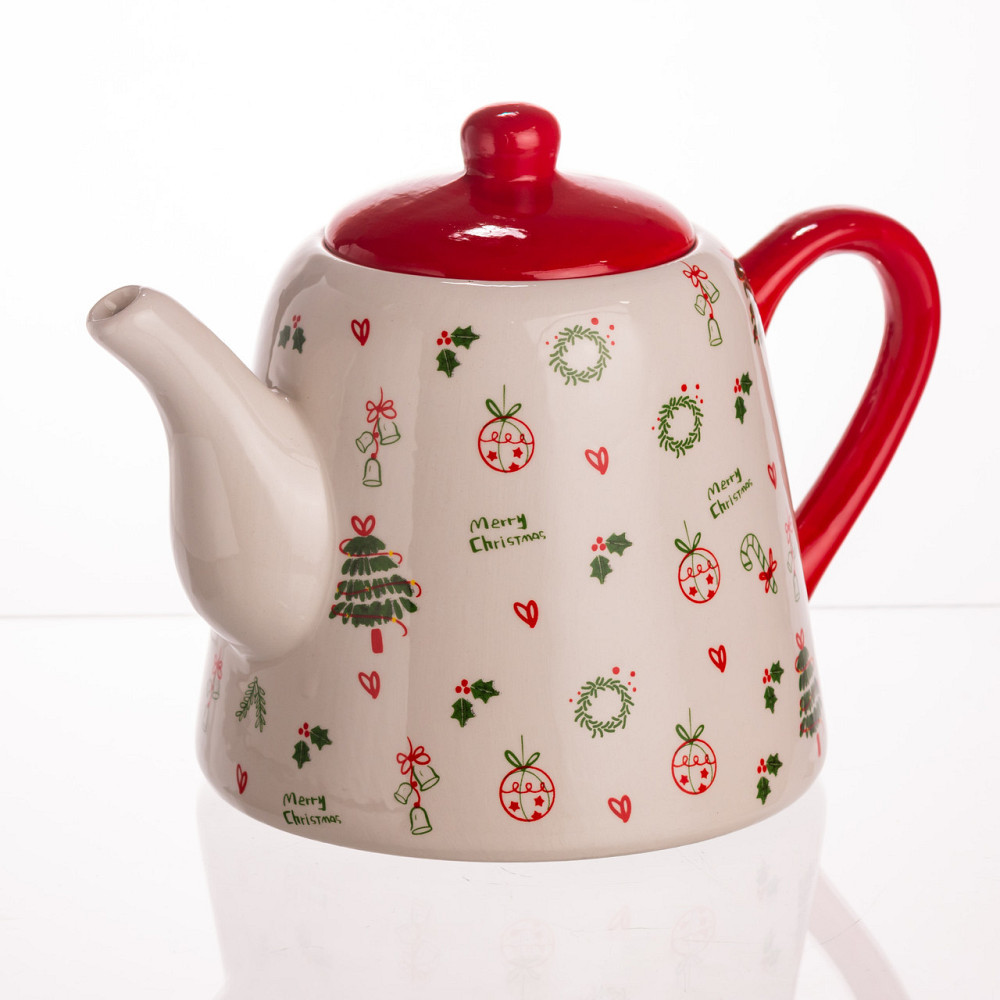Чайник фарфоровый Merry Christmas, 1 л Киев - изображение 3