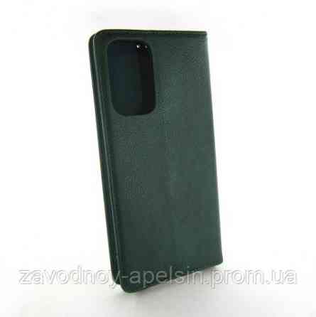 Чехол книжка Samsung A23 A235 A236 M23 M235 Кожаный (зеленый) Одесса