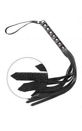 Флогер S&M Fancy Leather Floger Black Sex Aura Київ
