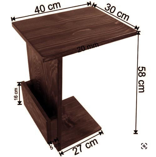 Приставний столик "Бекас" капучино Миколаїв - фото 1