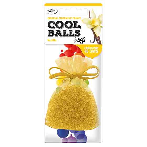 Ароматизатор для авто мішочок "Cool Balls" Vanilla (Ваніль) 25г Tasotti Київ
