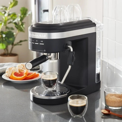 Ріжкова кавоварка еспресо KitchenAid 5KES6503EBK Вінниця - фото 6